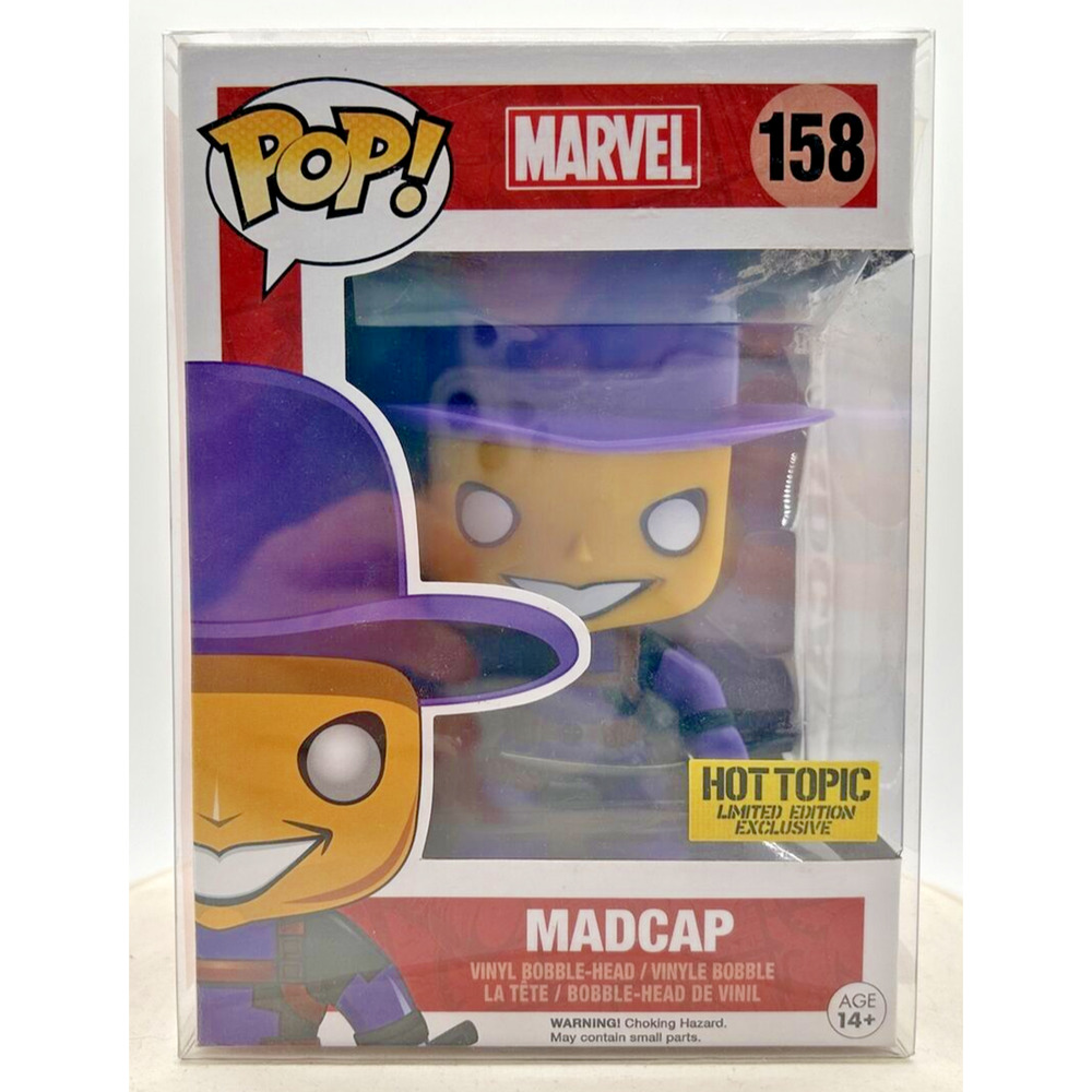 Funko Pop! Marvel Madcap Hot Topic Exclusive in Protector Case #158‎ F26